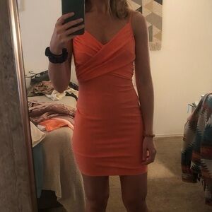 NEW Coral Mini Dress